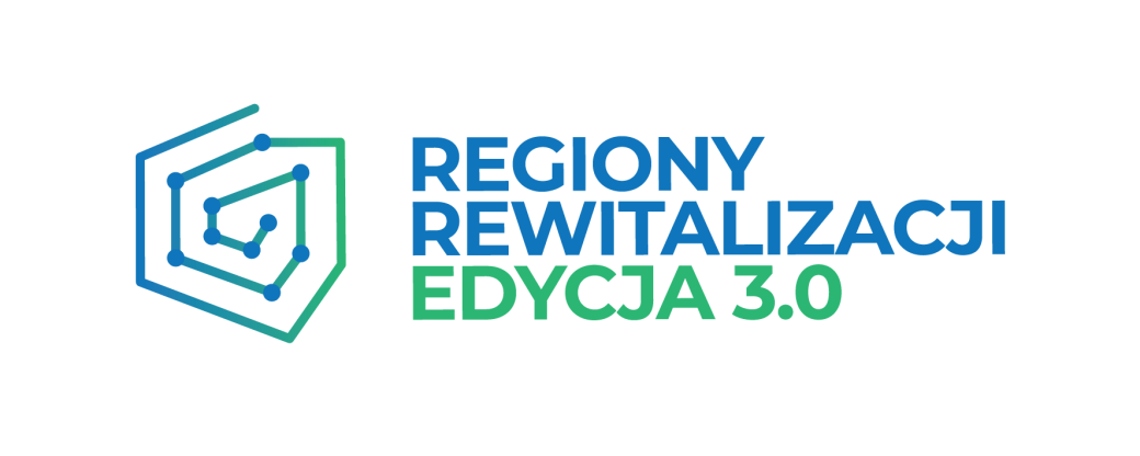 Napis "Regiony Rewitalizacji Edycja 3.0"